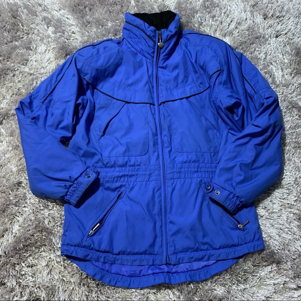 Obermeyer Vintage Blue Ski Coat 10